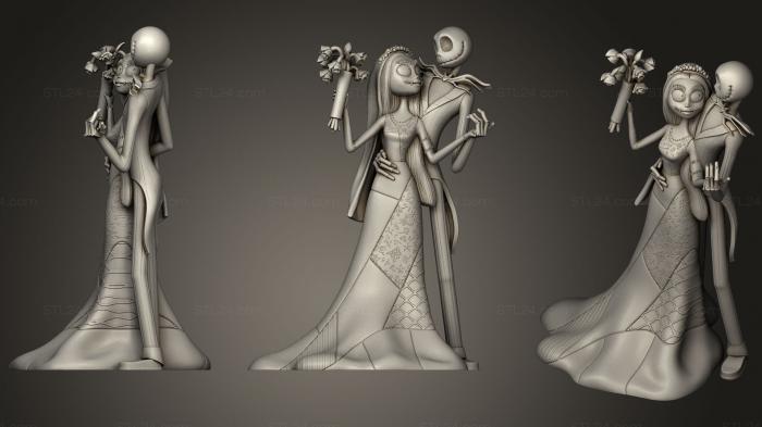 Toys (Jack And Sally, TOYS_0690) 3D models for cnc
